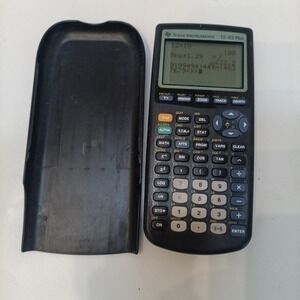 Texas Instruments TI-83 Plus Graphing Calculator W/Cover Tested Gc